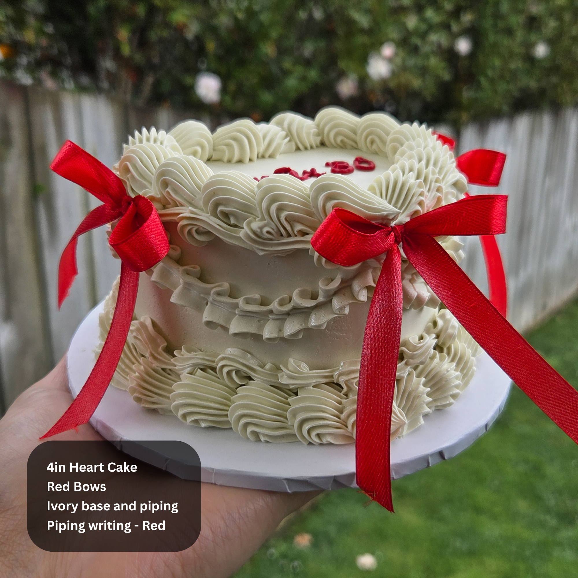 Vintage Ruffled Cake