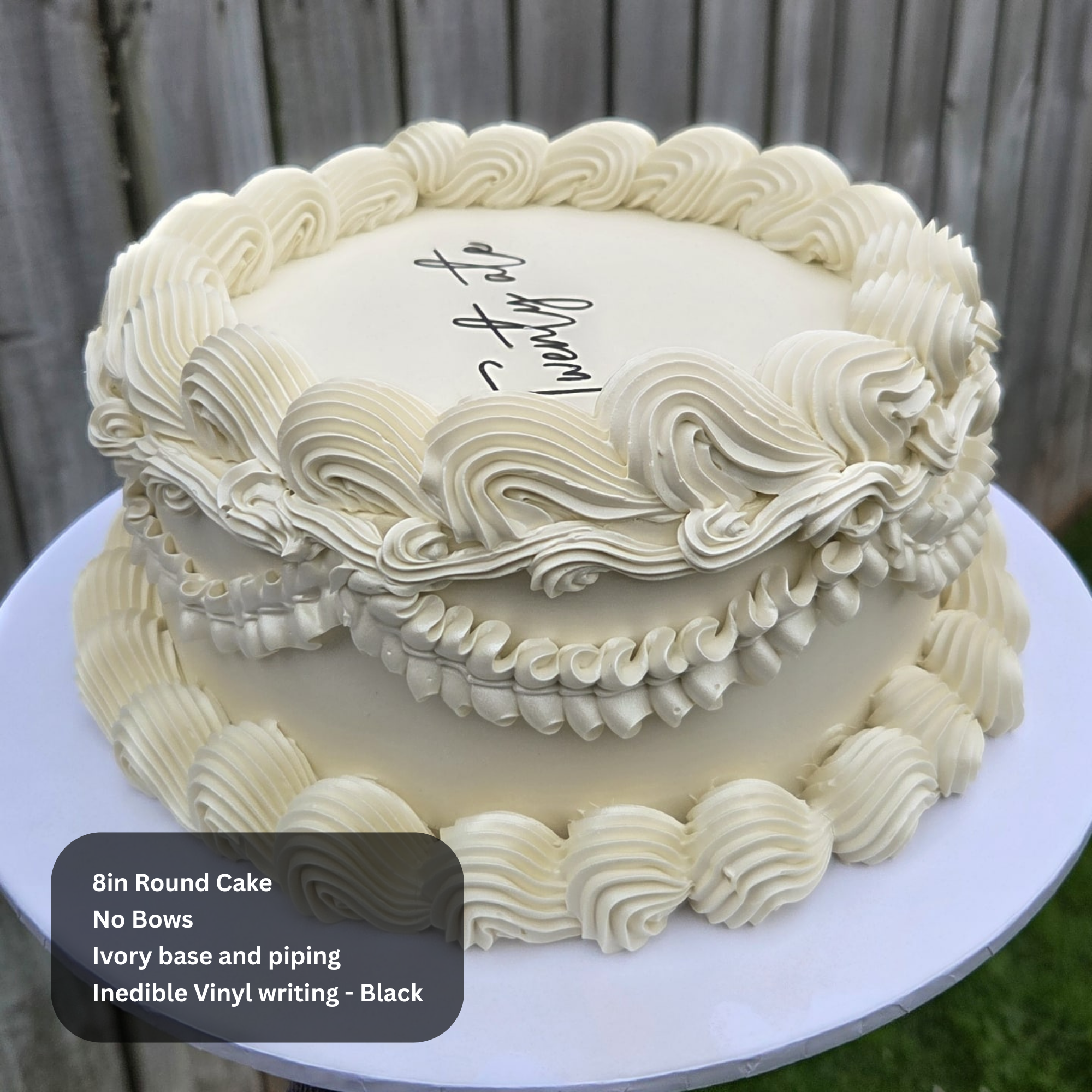 Vintage Ruffled Cake