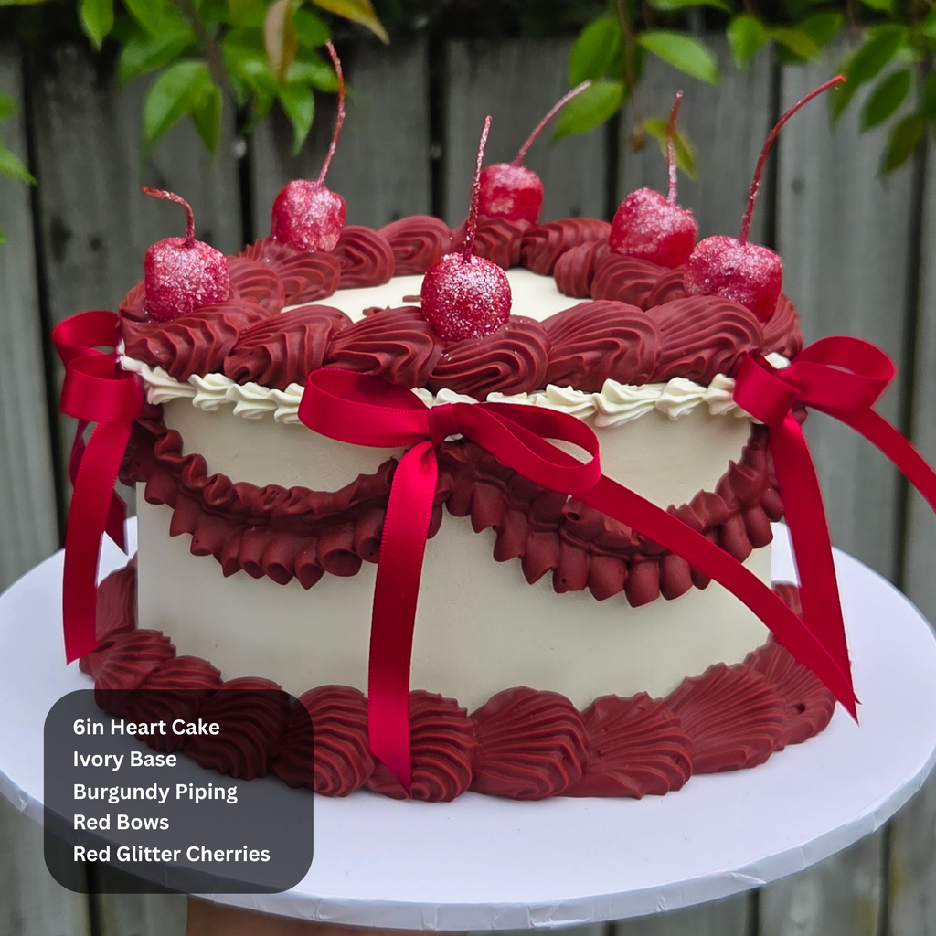 Vintage Ruffled Cake