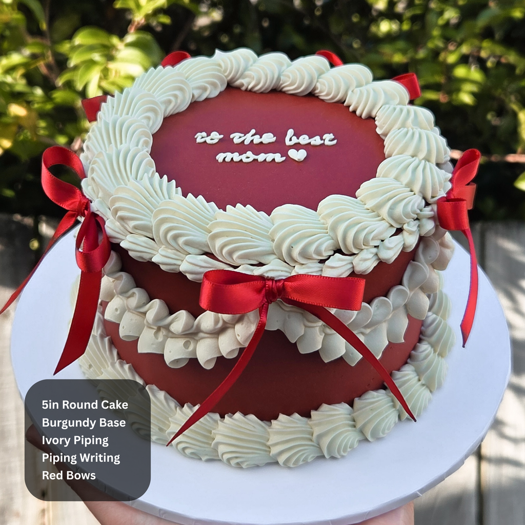 Vintage Ruffled Cake