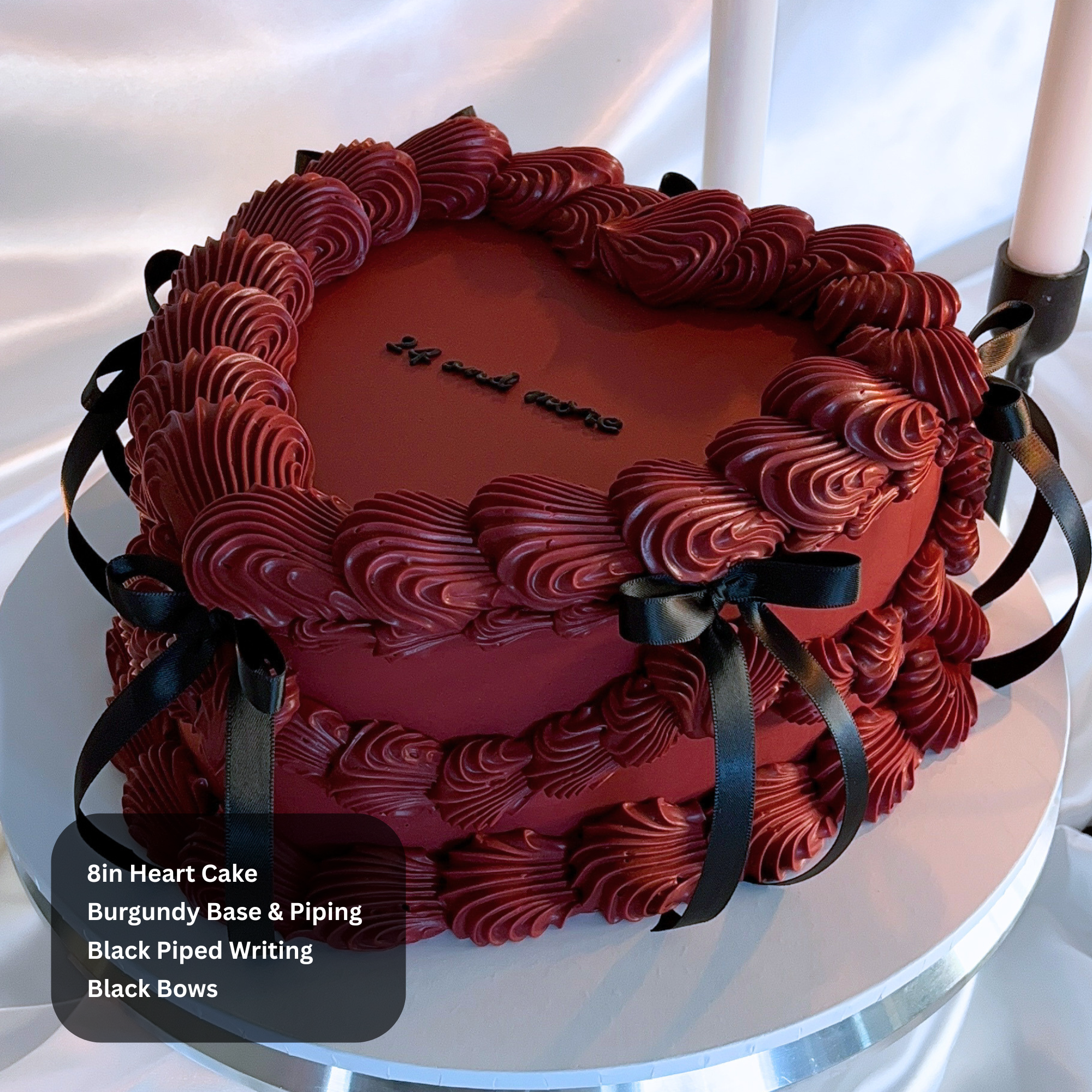 Vintage Shell Piped Cake