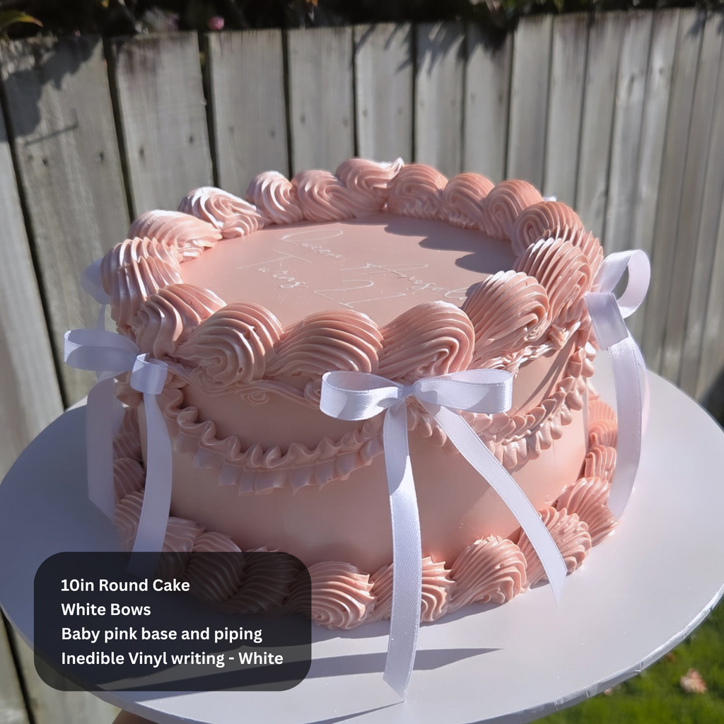 Vintage Ruffled Cake