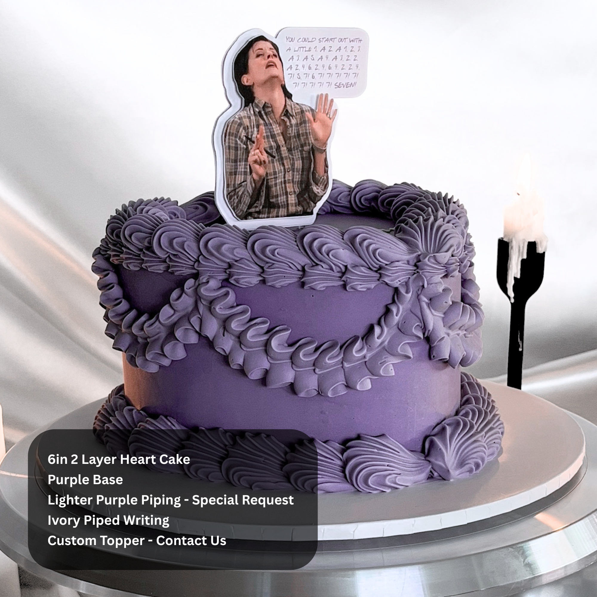 Vintage Ruffled Cake
