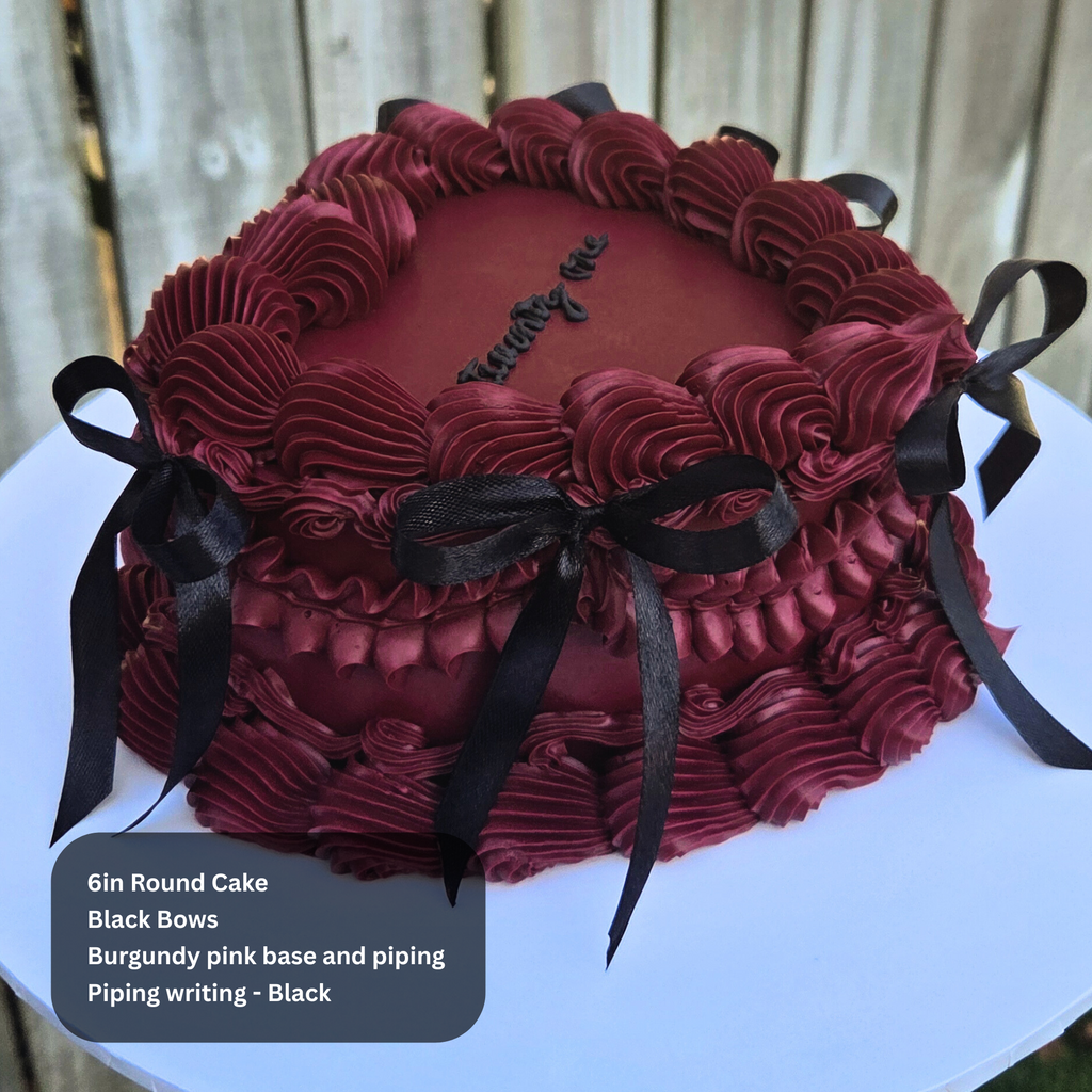 Vintage Ruffled Cake