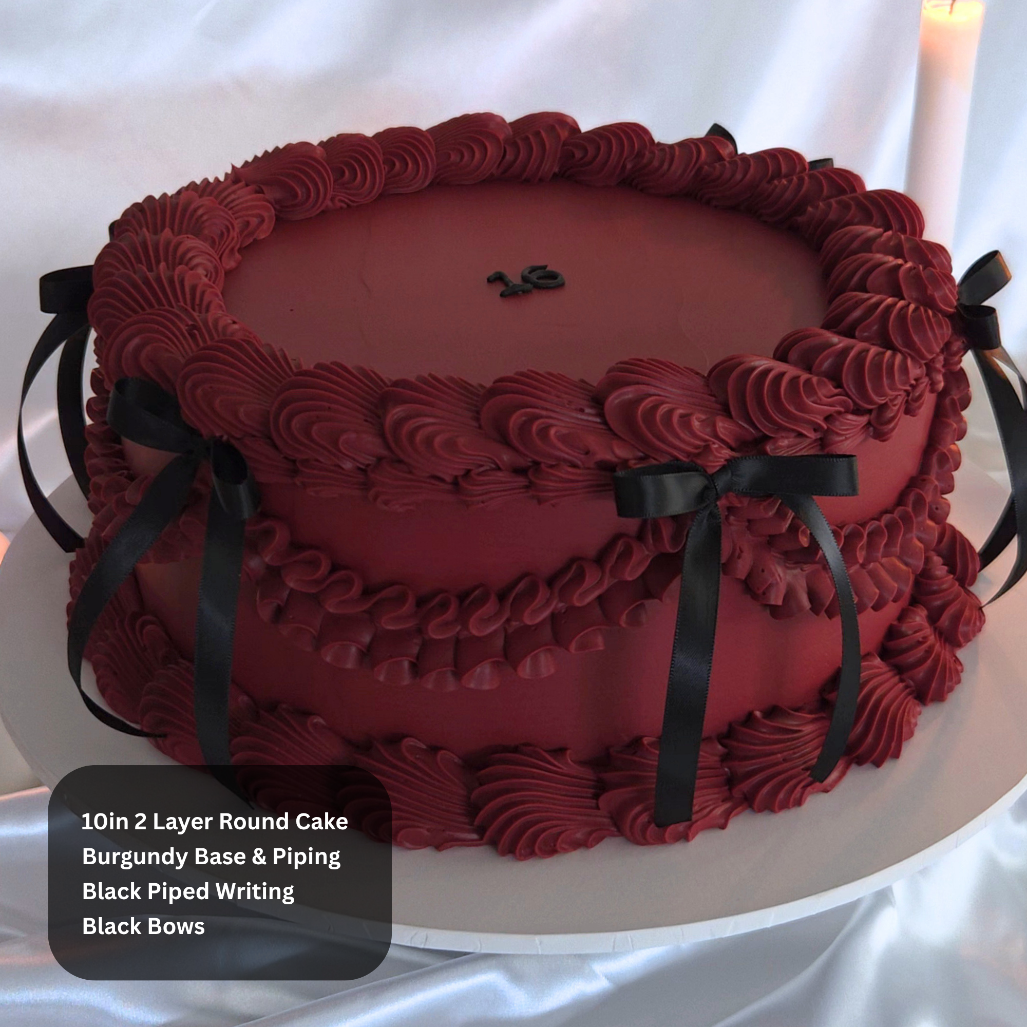 Vintage Ruffled Cake