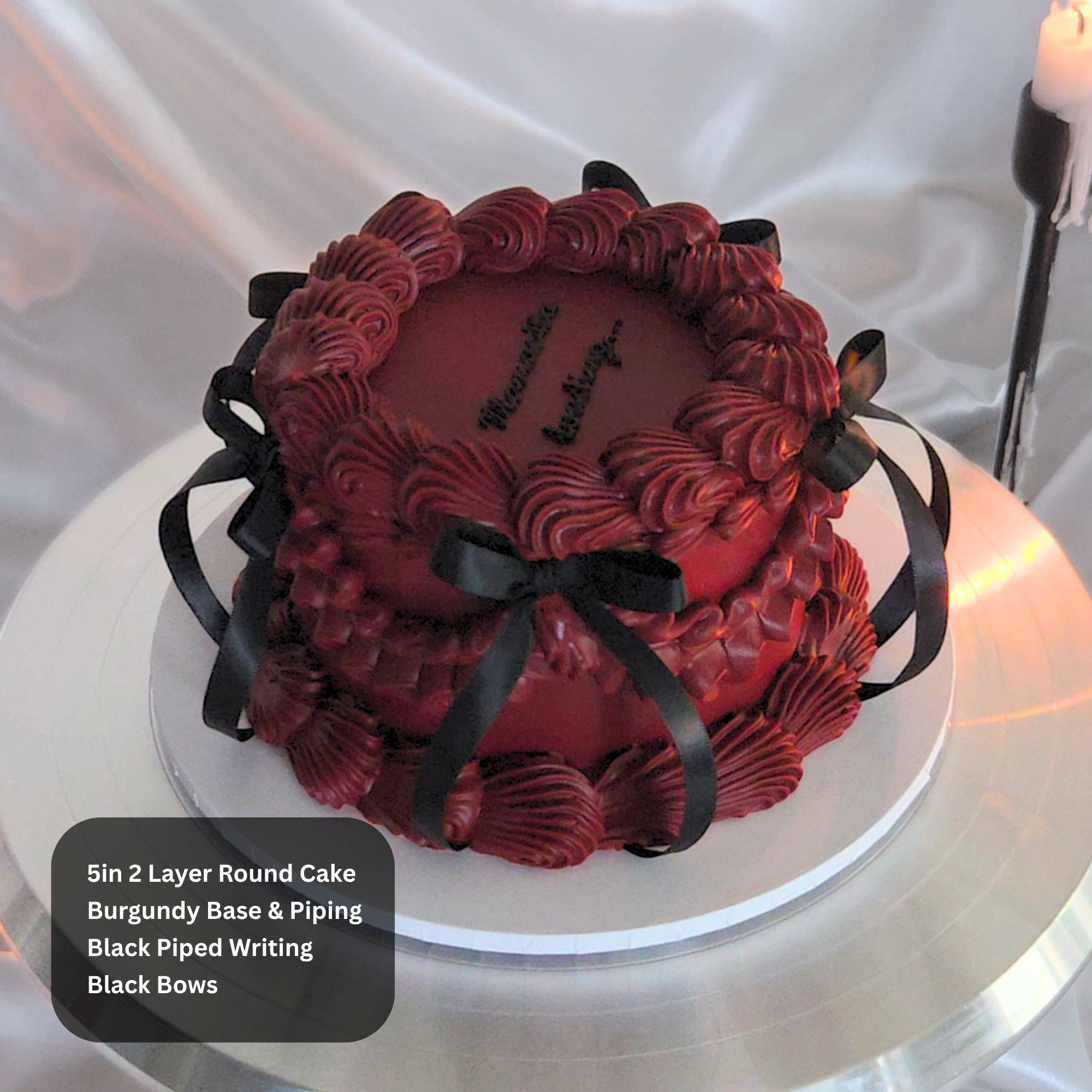 Vintage Ruffled Cake
