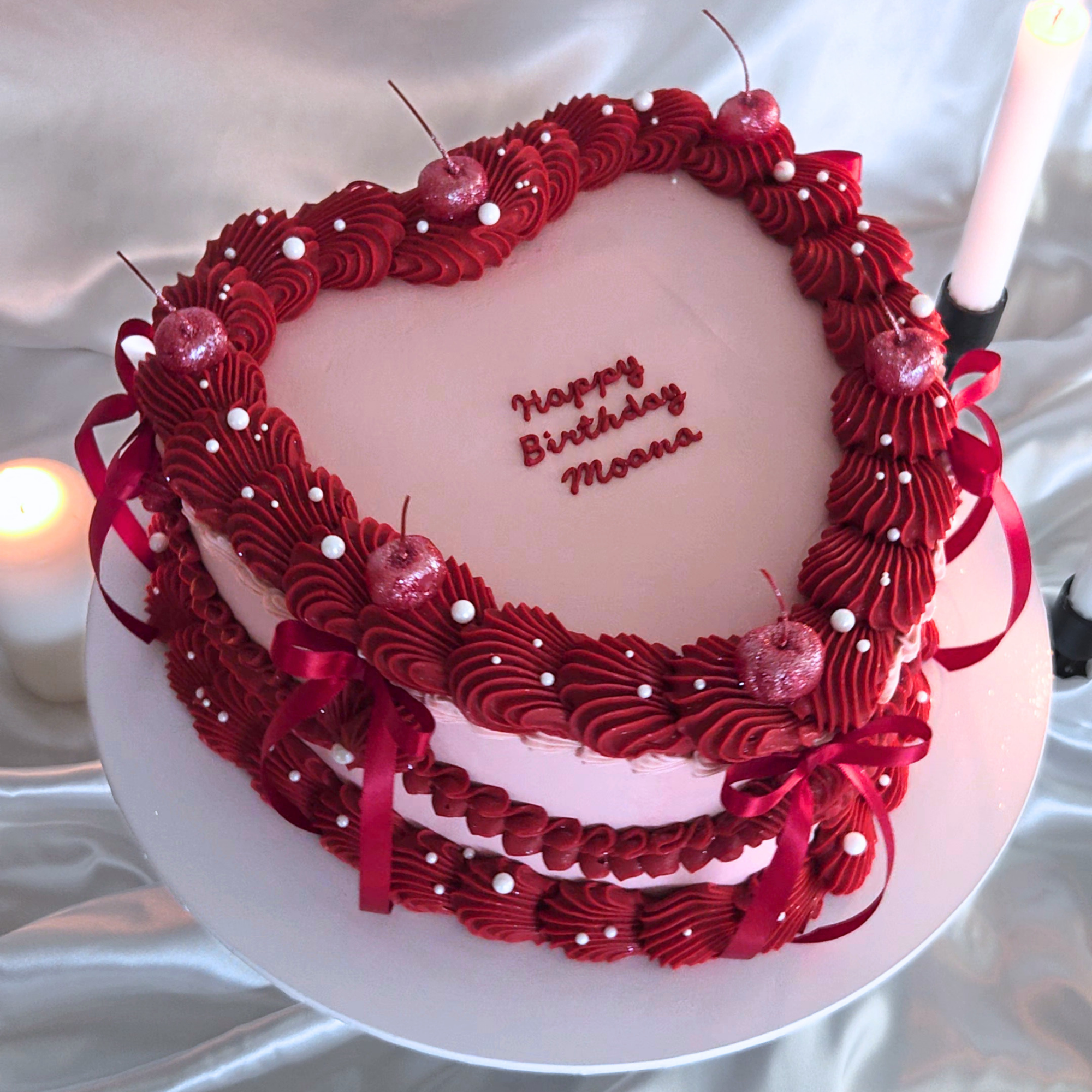 Vintage Ruffled Cake