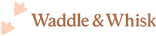 Logo of Waddle & Whisk on a transparent background