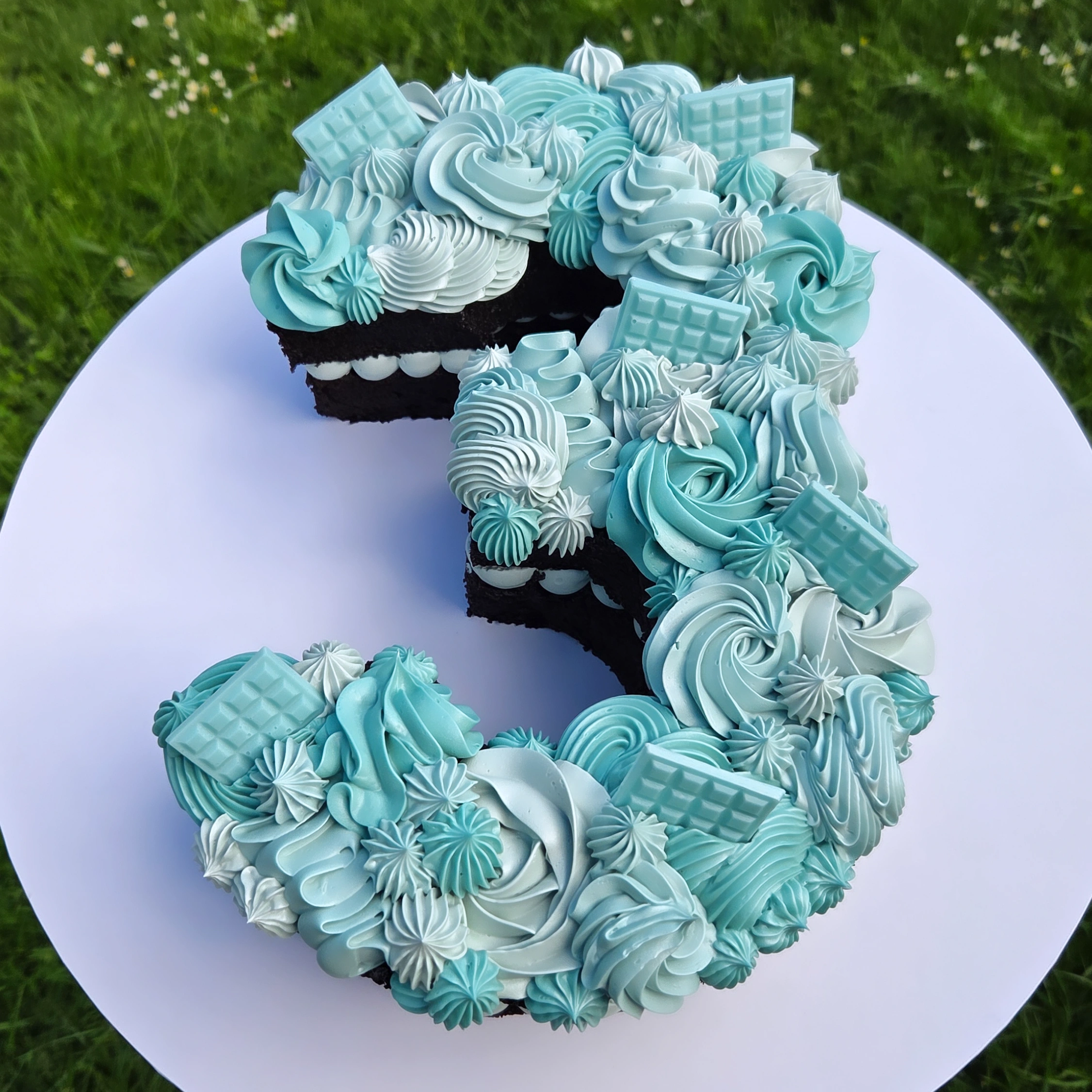 Chocolate Number Cake