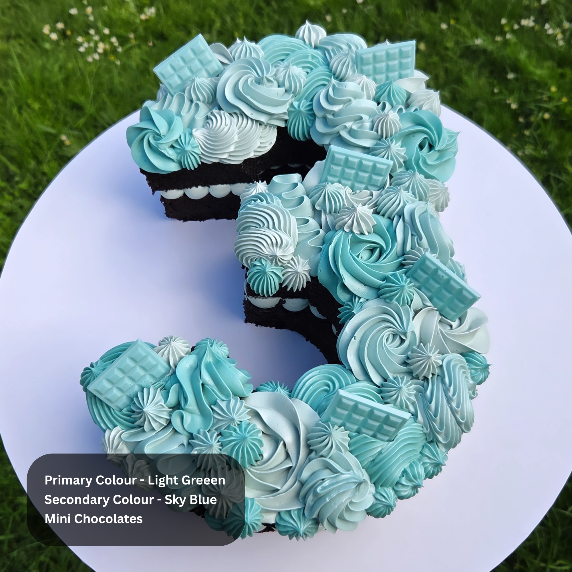 Chocolate Number Cake